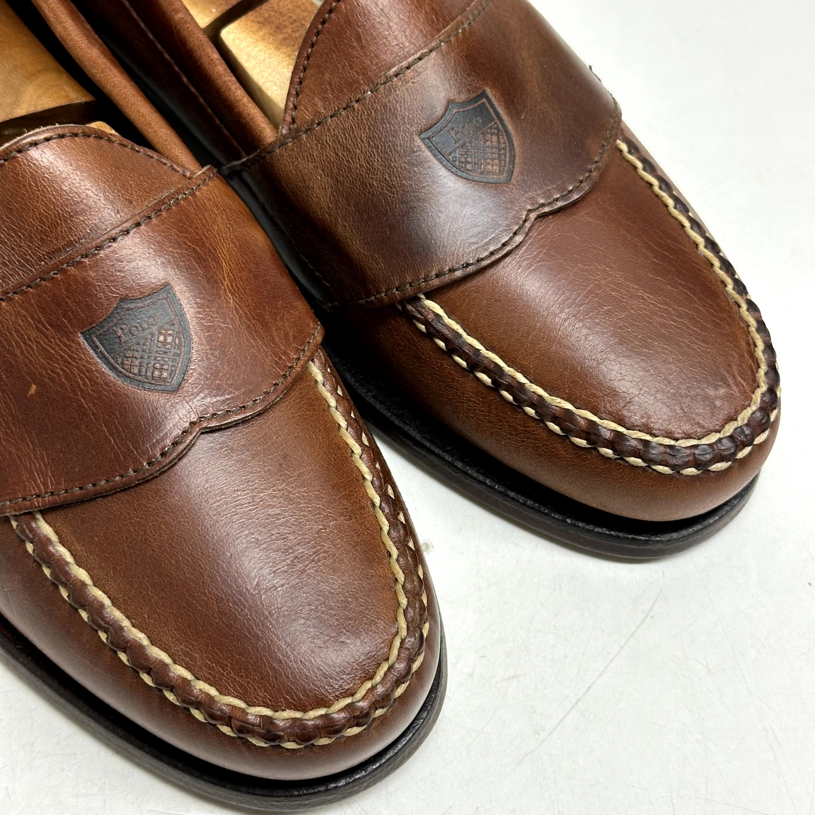 Nwot Rancourt & Co. X Polo Ralph Lauren Weltline Penny Loafer Made In Usa 7.5 B — image 8 of 8